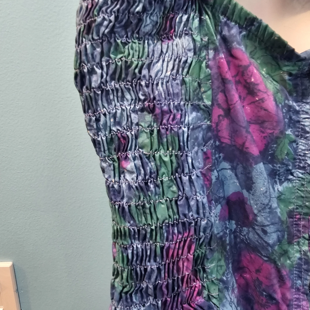 VINTAGE FLORAL PLAYSUIT - CATALINA MASTERPIECE - Picture 4 of 10